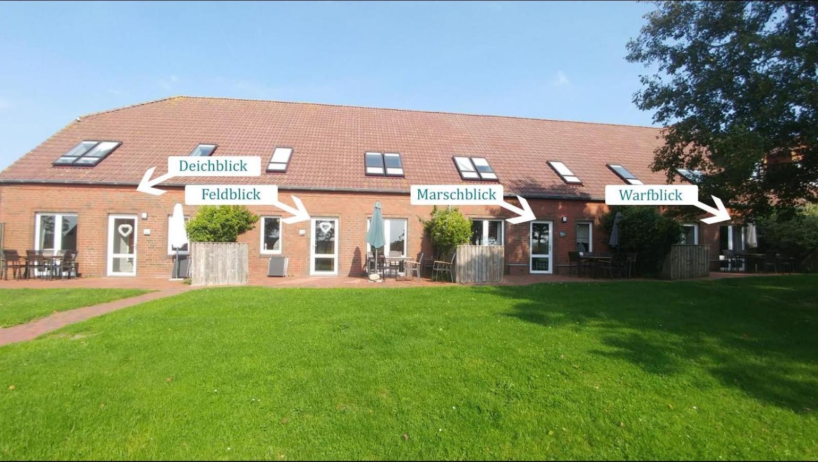 Warfblick - Landlust Osterwarf Apartment Norddeich  Ngoại thất bức ảnh